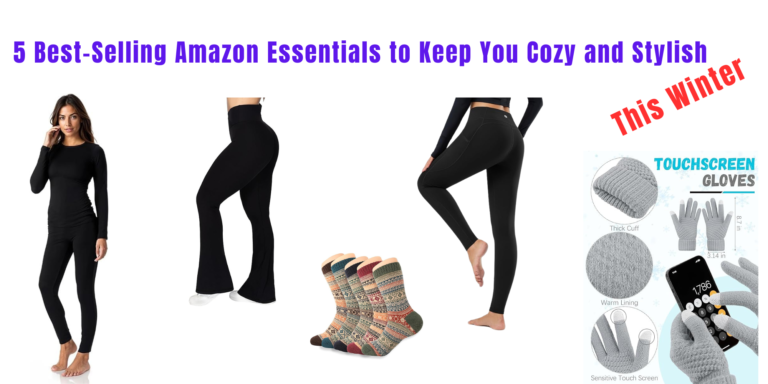 5 Best-Selling Amazon Essentials to Keep You Cozy and Stylish This Winter