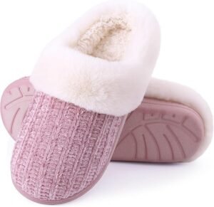Evshine Warm Knit House Slippers