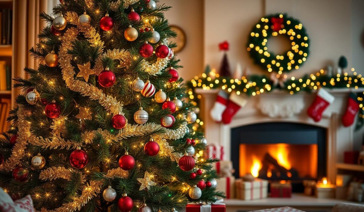 How to decor your living room for Christmas