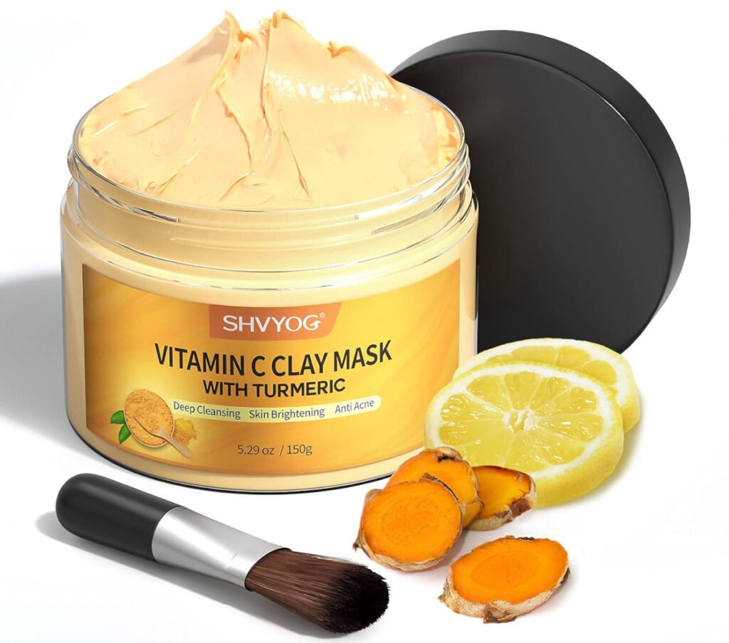Vitamin C Face Mask with Kaolin Clay and Turmeric